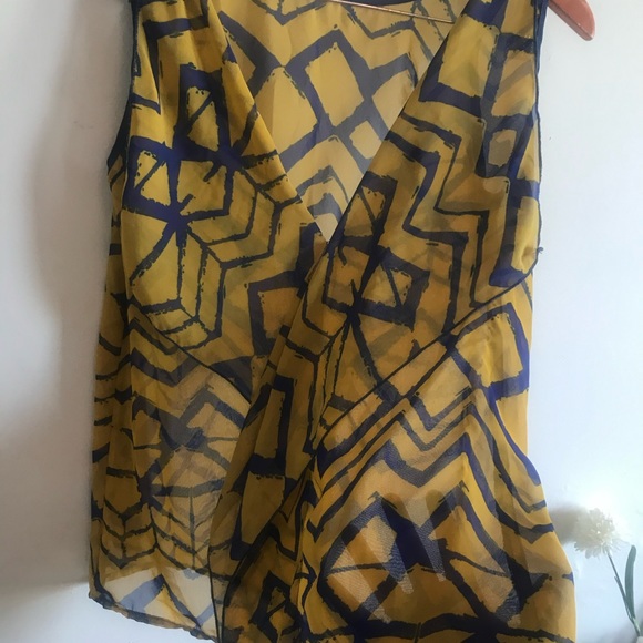 Tea n Rose Blouse Small - Picture 5 of 6